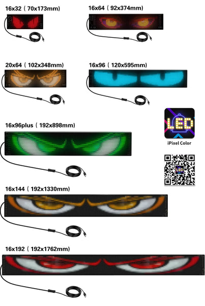 Flexible LED Display Screen For Car