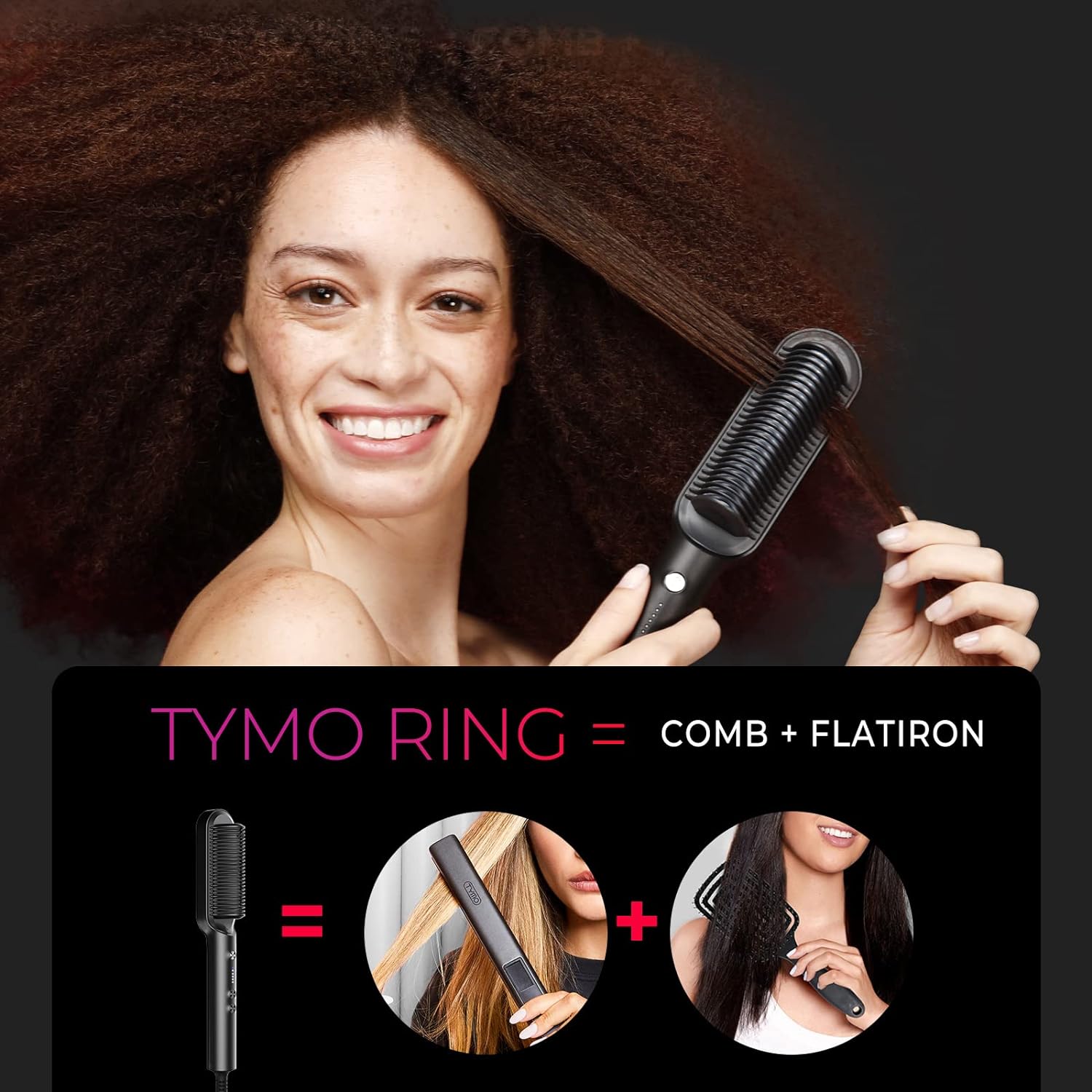 TYMO Hair Straightening Comb